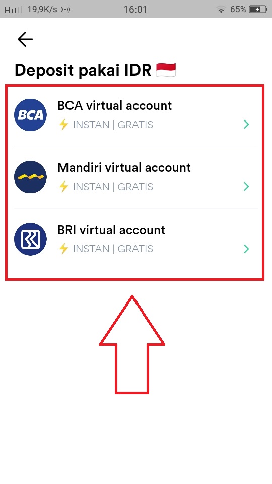 Cara Deposit Gotrade Indonesia