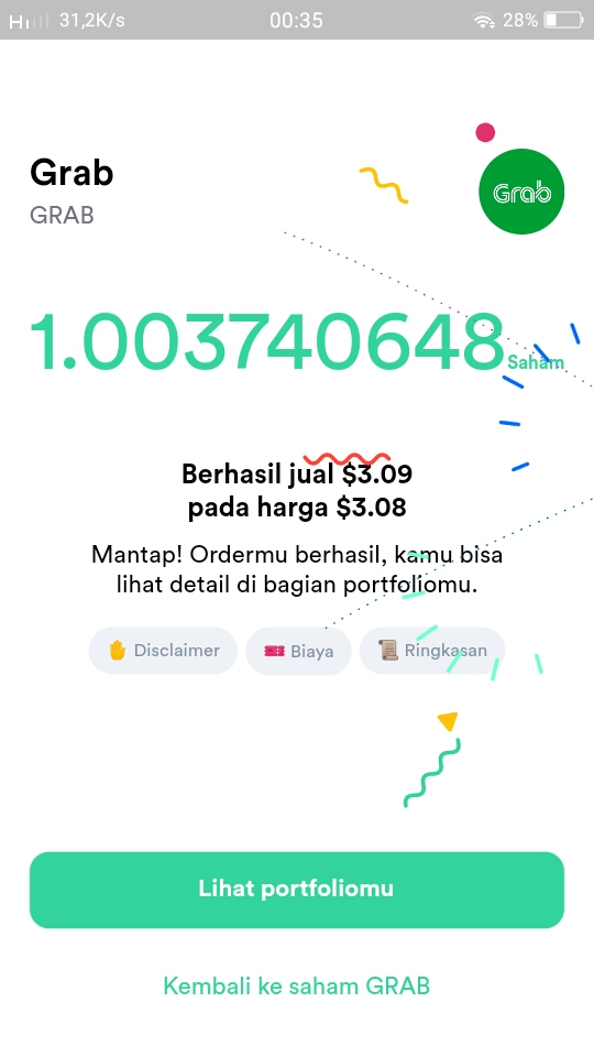 Jual saham grab gotrade sukses